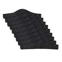 Set mit 9 unsichtbaren Unterwäsche-BH-Einlagen,-Schwarz