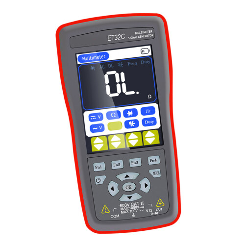 Leichtes Kfz-Multimeter aus Kunststoff für präzise
