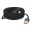 USB-Typ-C-Ladekabel, abgewinkelter Stecker für-Schwarz 3m 1