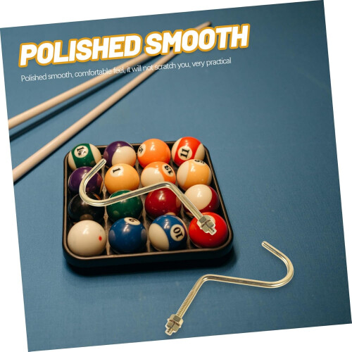 Replaceable Snooker Cue Hook Wear-resistant Pool Hook for Billiard Table Copper Material 2