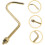 Replaceable Snooker Cue Hook Wear-resistant Pool Hook for Billiard Table Copper Material 7