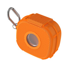 La coque de boîtier antidérapante lavable en peau-Orange
