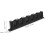 Supporto per stecca da biliardo a parete, 2 pezzi, supporto per stecca da biliardo in ABS nero, supporto per stecca multiforo in schiuma 2