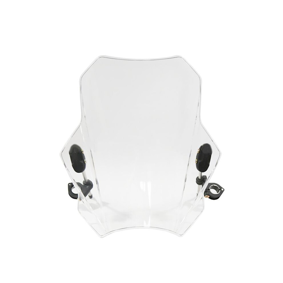 Front Wind Deflectors Windscreen For Mt07 Mt09 Cbr600rr Cb1000r Gxsr 600 750 40X37cm Clear 6031394904005
