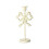 Candlestick Holders,Iron Black Candlestick Holders-White L 1