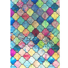 Window Privacy Film Stained Glass Window Film Static Cling-12
