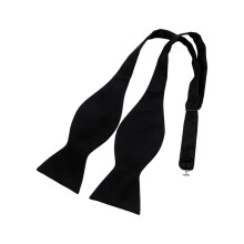 Luxury Silk BowTie Gourd Neck Tie For Gentlemen Ladies And