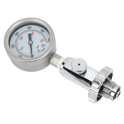 Easy-Read Scuba Tank Pressure Gauge DIN