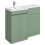 Balterley Balterley Tean 1000mm Floor Standing Compact Unit with Left Hand Polymarble Basin - Green 1