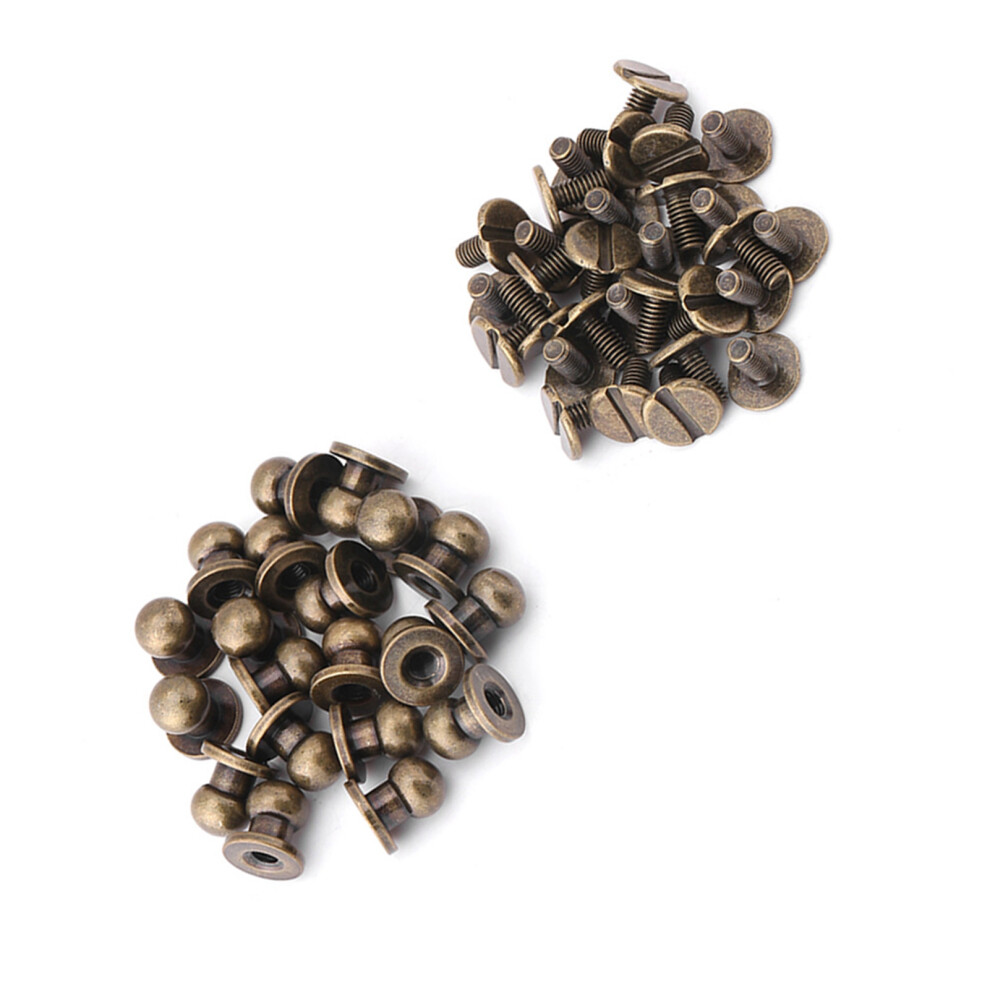 Bronze Copper Nail Rivets Set Of 20 7055741601903