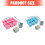 Silikon-Eisbecher-Formen, 6er-Set, selbstgebrautes-Blau 4