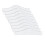 Lot de 9 doublures de soutien-gorge en coton, coussin-Blanc 1