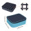 Kleiner transparenter Nagellack-Organizer,-Schwarz 4
