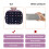 Kleiner transparenter Nagellack-Organizer,-Schwarz 6