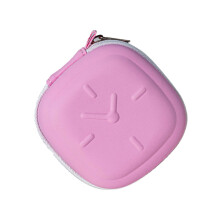 Étui de voyage compact pour adaptateur de charge 140 W avec-Rose