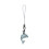 Adorable pendentif dauphin DIY, porte-clés à breloques de-Bleu 1