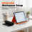 (Orange 2pcs, -) Support téléphone pliable silicone, antidérapant angle 6