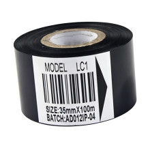 100M Continuous Printing Ribbon Belt Heat Resistant-35mmx100m