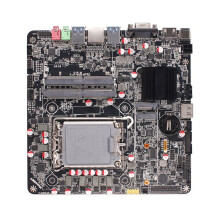 Placa-Mãe B660  ITX com Suporte para LGA1700 12º/13º para Processadores Celeron/Pentium/Core I3/I5/I7/I9 CPU