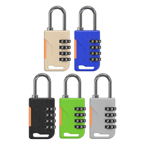 4 Digit Luggage Password Padlock Combination Lock Keyless-Green 2