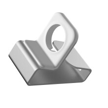 Modern laadstation voor 8-pins horloge Lichtgewicht maar-Zilver