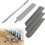 (Gray, 3 Cloth) Σκούπα σκόνης με προέκταση, 3 πανάκια - Καθαρισμός ρωγμών 1