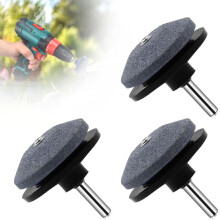 (Black 3PCS, -) Affilatrice lame tosaerba 2025, universale per trapano