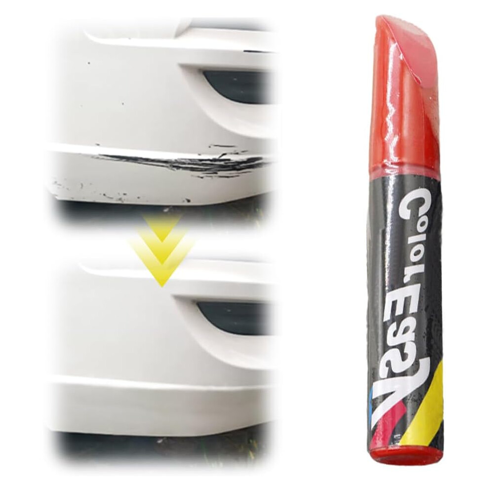 (A-, -) 2026 Magic Car Scratch Remover Pen, 2 In 1 Touch Up Paint For Vehicle Repair Red 5437706764014