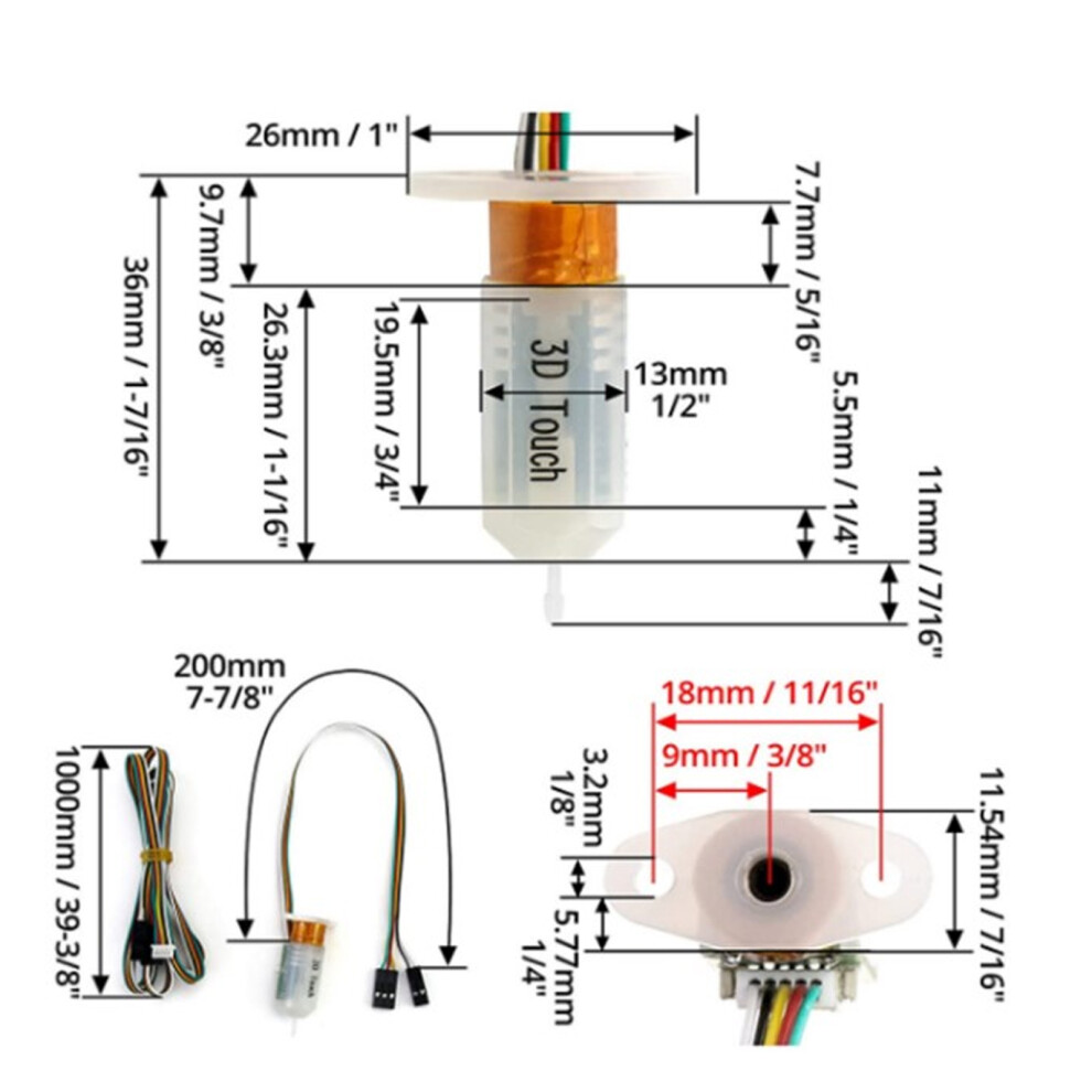 Precise 3D Printer Auto Level Probe