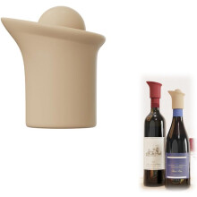 (A-Champagne/1PCS, -) Tappo vino silicone aggiornato 2025, riutilizzabile