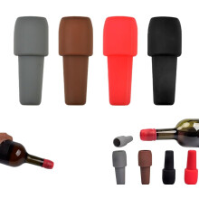 (4 PCS, -) Tappo vino in silicone aggiornato 2026, riutilizzabile