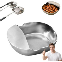 (1pcs, -) 2 Stück Edelstahl Löffelablage, tropffangender Utensilienhalter für Küchentheke