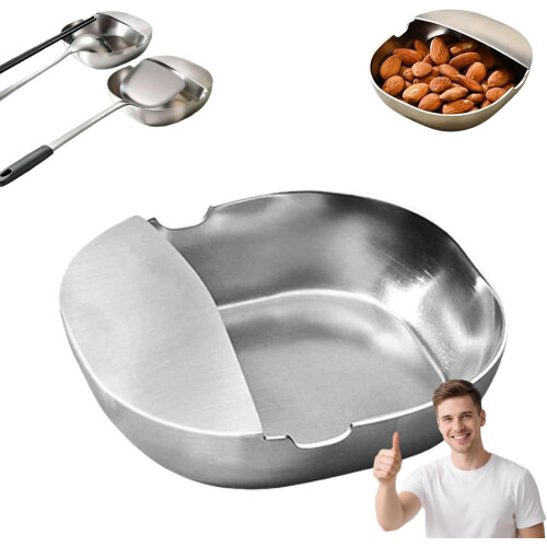 (1pcs, -) Σετ 2 θήκες κουταλιών, ανοξείδωτο για πάγκο - Σταγονιέρα κουζίνας