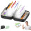 (B, -) Set 14 buste impermeabili portapillole A8, codifica colore 1