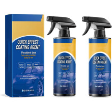 (2pcs, -) Spray rivestimento auto rapido per lucentezza, lavaggio senza acqua