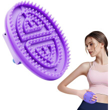 (Purple/1pcs, -) Professionel Meridian Børste Massage Børste, Fuld Krop Afslapning Massageværktøj