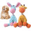(Giraffe+Donkey, -) Παιχνίδι σκύλου ακατάλληλο 2026 (ίδιο με 227) - Τσιριχτό 1