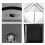 Outdoor Solar Deck Lamp with Auto-On 1