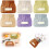 (6 Color, -) Mini organizer elastico fermacapelli in velluto, portatile 1