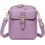 (A-purple, -) Δερμάτινη τσάντα crossbody διπλού στρώματος (ίδιο με 149) - Τσάντα μεσατζέρ 1