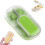 (Green-a/1pcs, -) Φορητός κόφτης & λήψης χαπιών, με ασφαλή λεπίδα - Διαχωριστής χαπιών 1