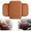 (Light brown, -) Housse console centrale simili cuir, accoudoir rangements 1