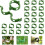 (Green, -) Κλιπ στήριξης φυτών 100 τεμ., επαναχρησιμοποιήσιμα - Για αναρριχητικά φυτά 1