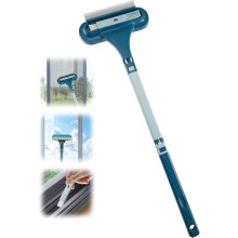 (Blue, -) 3-in-1 2026 Window Screen Cleaning Brush with Squeegee, Reusable Tool