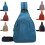 (Blue, -) Ταξιδιωτική τσάντα 3 σε 1, μετατρέψιμη σε backpack - Πολυλειτουργική 1