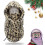 (Leopard Print, One Size) Passamontagna Sherpa, cappello termico e sciarpa invernale 1