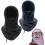 (D Set, One Size) Passamontagna Sherpa, cappello termico e sciarpa invernale 1