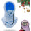 (Blue, One Size) Passamontagna Sherpa, cappello termico e sciarpa invernale 1