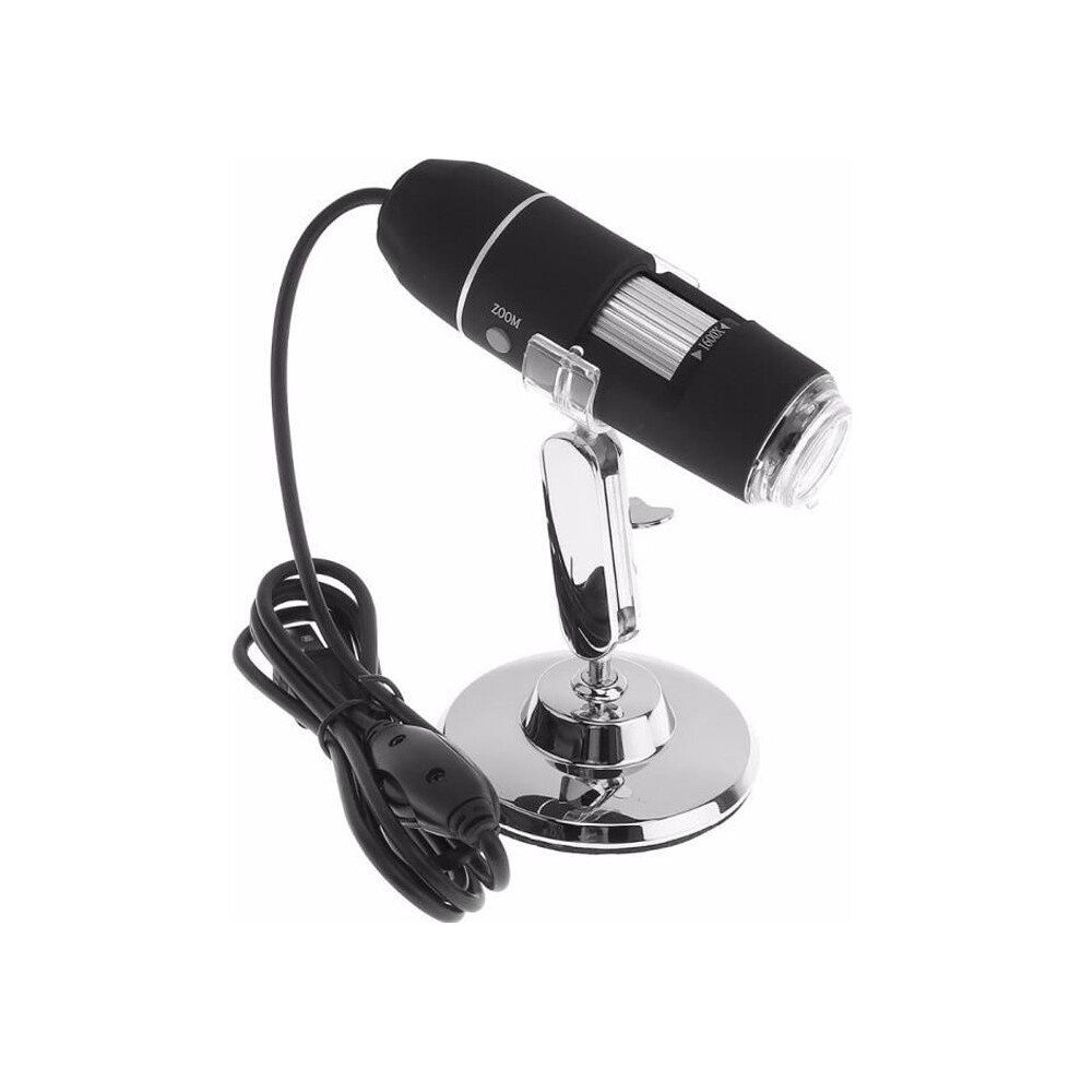 Aihontai 1600X 2Mp Usb Digital Microscope Inspection Magnifier With Metal Stand - Sodial - Zoom