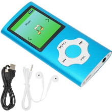 Lecteur MP3 - SONEW - Écran LCD 1,8 pouce - 64 Go - Enregistrement FM - Son sans perte
